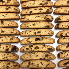 Load image into Gallery viewer, 6pc Black Sesame Seed Toffee Brittle Biscotti